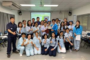 กิจกรรมฝึกอบรม First Aid และ CPR